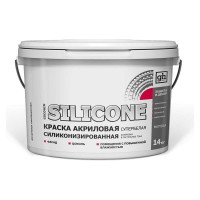 Краска акриловая силиконовая Goodhim, 14 кг 54945