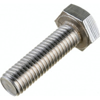 Болт с шестигранной головкой, с полной резьбой ЕВРОПАРТНЕР DIN 933 нержав. сталь, 10х35 мм, 2 шт. G2 1035 1