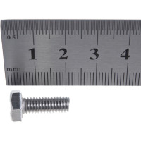 Болт с шестигранной головкой, с полной резьбой ЕВРОПАРТНЕР DIN 933 нержав. сталь, 6х16 мм, 8 шт. G2 2616 1