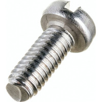 Винт с цилиндрической головкой, с прямым шлицем ЕВРОПАРТНЕР DIN 84 4x10 нержав. сталь 10 шт. G2 2410 1