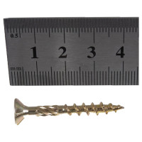 Конструкционный шуруп для дерева с фрезой ЕВРОПАРТНЕР потай, ж/п Torx 25 5.0х40, 15 шт. 15 0028 7