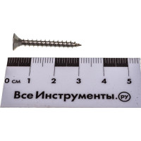 Универсальный шуруп ЕВРОПАРТНЕР с пот. гол. 4х30 нержав. сталь 10 шт. G2 4030 1