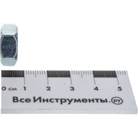 Шестигранная гайка ЕВРОПАРТНЕР DIN 934 Zn М 10, 50 шт. 2 0575 19