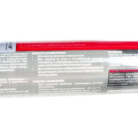 Акриловый противопожарный герметик ОГНЕЗА ВГ туба 310 мл, цвет красный 105030