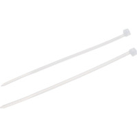 Нейлоновый хомут стяжка DolleX 2,5х100 мм, уп. 100 шт., белый SN-210