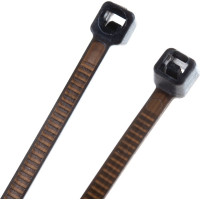 Хомут стяжка DolleX 2,5х100, нейлоновая, уп. 100 шт. черный SN-211