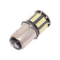Автолампа SKYWAY диод S25 (P21/5W) 12V 66 SMD диодов 2-конт BAY15d белая, 2 шт. S08201398