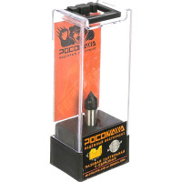 Фреза пазовая галтельная V-образная серия 1004 (10x10 мм; угол 90 град; хвостовик 8 мм) Росомаха 800401