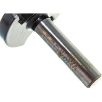 Фреза кромочная калевочная с нижним подшипником серия 1019 (35x18 мм; R12 мм; хвостовик 8 мм) Росомаха 801904