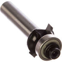 Фреза кромочная калевочная с нижним подшипником серия 1017 (18x6 мм; R3 мм; хвостовик 8 мм) Росомаха 801703