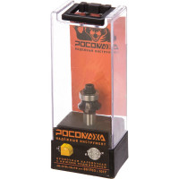 Фреза кромочная калевочная с нижним подшипником серия 1017 (18x6 мм; R3 мм; хвостовик 8 мм) Росомаха 801703