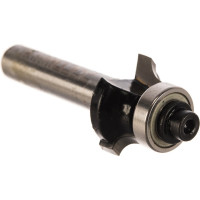 Фреза кромочная калевочная с нижним подшипником серия 1017 (20x8 мм; R4 мм; хвостовик 8 мм) Росомаха 801704