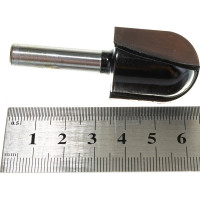 Фреза пазовая галтельная серия 1012 (25x30 мм; хвостовик 8 мм) Росомаха 801204