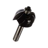 Фреза кромочная калевочная с нижним подшипником серия 1018 (30x16 мм; R10 мм; хвостовик 8 мм) Росомаха 801801