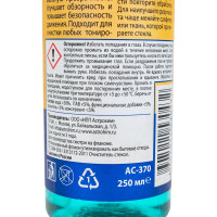 Очиститель стекол Astrohim Ас-370 спрей, 250 мл 45071 AC370