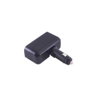 Разветвитель прикуривателя SKYWAY 2 гнезда + USB черный предохранитель 5 А, USB 2 A S02301021