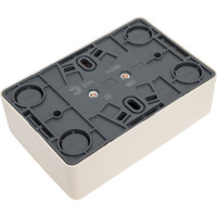 Розетка ЭРА 11-2206-02 2х2P E Schuko со шторками, 16A-250В, IP20, ОУ, Эксперт, сл.кость Б0020695