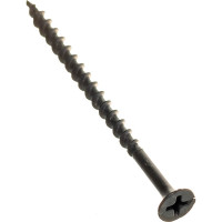 Саморез по дереву для ГКЛ Метизный двор 3,8x64, крупная резьба, оксидированный, 250 шт. 4607159062529