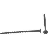 Саморез по дереву для ГКЛ Метизный двор 4,2x70, крупная резьба, оксидированный, 200 шт. 4607159062536