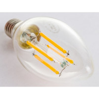 Светодиодная лампа FERON 9W 230V E14 2700K прозрачная, LB-73 25956