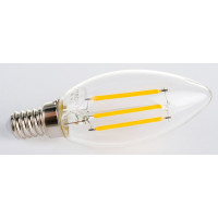 Светодиодная лампа FERON 9W 230V E14 2700K прозрачная, LB-73 25956