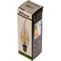 Светодиодная лампа FERON 11W 230V E14 4000K прозрачная, LB-714 38012