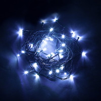 Гирлянда FERON 230V 60 LED синий, IP 20, шнур 1.5м, CL04 32300