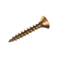 Потайной универсальный шуруп Метизный двор 5,0x30, желтый, 500 шт. 4607159063465