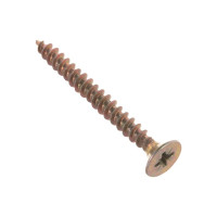 Потайной универсальный шуруп Метизный двор 5,0x50, желтый, 250 шт. 4607159063502