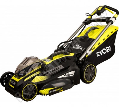 Ryobi аккумуляторная газонокосилка функция power assist rlm36x46h5p