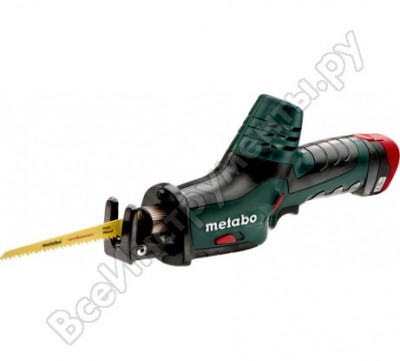 Metabo акк.ножовка 10.8 в 2x2ач,кейс powermaxx ase 10,8 602264500