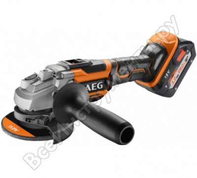 Aeg бесщеточная ушм bews18-115blli-502c 4935464418
