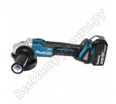 Аккумуляторная углошлифовальная машина Makita DGA504RF