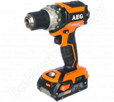 Aeg дрель акк bs 18cbl li-202с 4935448768