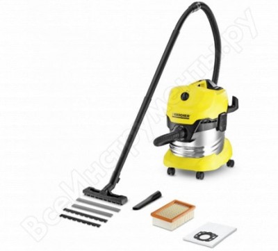 Karcher хозяйственный пылесос wd 4 premium 1.348-150