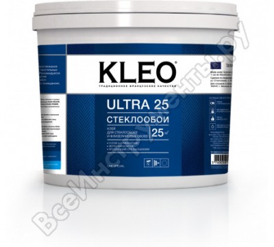 Kleo клей для стеклообоев, готовый 191 ultra 25