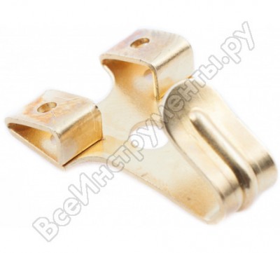 Element крюк для картины двойной латунирован. 5 шт 248840