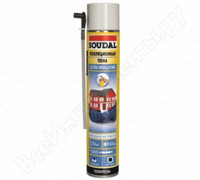Soudal изоляционная пена трубочная 750 мл. 134520