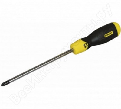 Stanley отвертка cushion grip pz0 60 мм 0-64-952