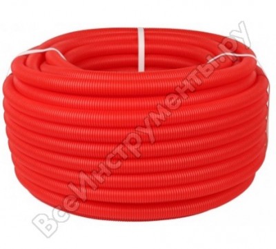 Ростерм гофра под 25 красная corpipe25r