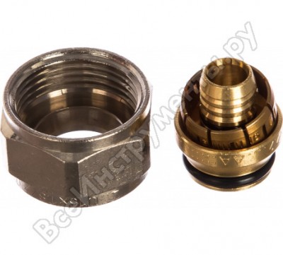 UPONOR FLEX-X ЗАЖИМНОЙ АДАПТЕР ИЗ ПОКРЫТОЙ ЛАТУНИ PE-X 16x2,2-3/4