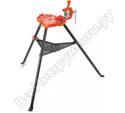 Ridgid 40-а откидные тиски на треноге 1/8