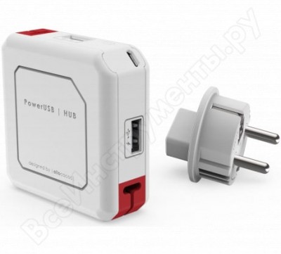 Allocacoc хаб powerusb hub eu 9302/euuhub
