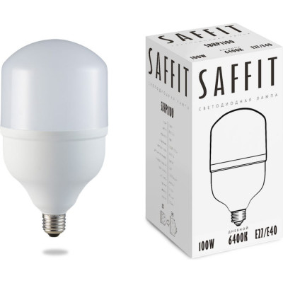 Светодиодная лампа SAFFIT SBHP1100 100W 230V Е27-E40 6400K 55101