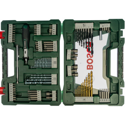 Набор принадлежностей V-line (91 шт.) Bosch 2607017195