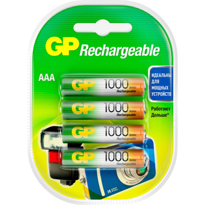 Перезаряжаемые аккумуляторы GP 100AAAHC 100AAAHC-2DECRC4