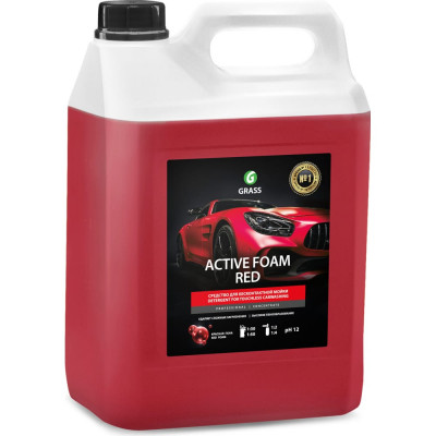 Grass Автошампунь Active Foam Red, 5.8 кг, 800002