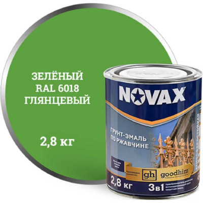 Глянцевая грунт-эмаль Goodhim novax 10922