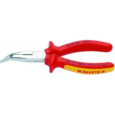 Knipex ДЛИННОГУБЦЫ С РЕЗЦОМ KN-2526160