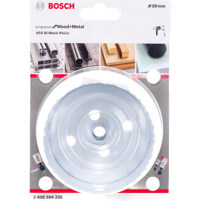 Биметаллическая коронка Bosch PROGRESSOR 2608594235